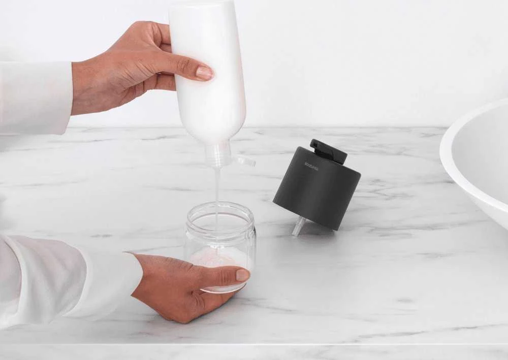 Brabantia šķidro ziepju trauks MindSet, mineral infinite pilkas