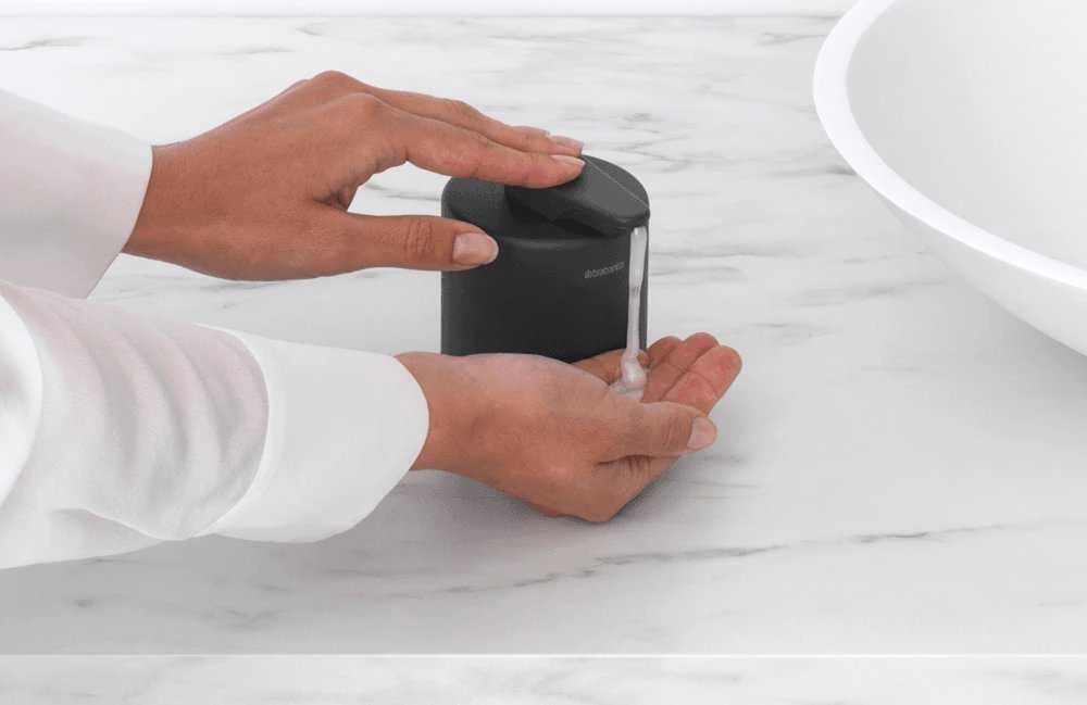 Brabantia šķidro ziepju trauks MindSet, mineral infinite pilkas
