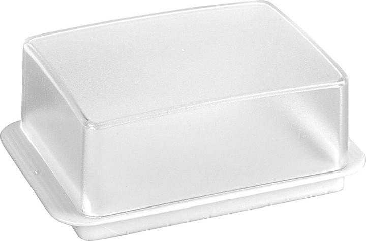 Multi plastmasės puodelis Catersource 250 ml 85x97x41 mm kvadratinis dangtelis su vyriais RPET Permatomas, 5 vnt. x 100 pak.
