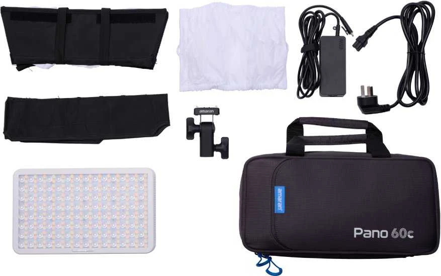 Amaran Pano 120c Kit (Baltas)