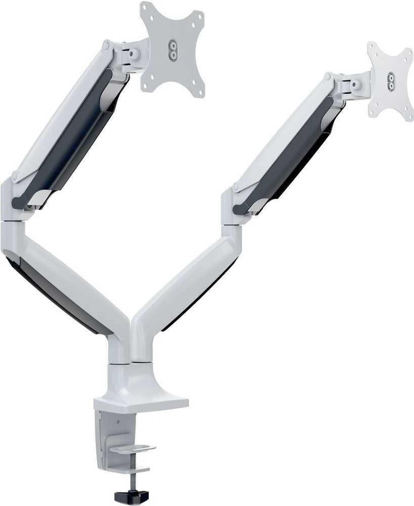 Laikiklis Multibrackets MB DESKMOUNT GAS SPRING DUAL Baltas MAX 9KG