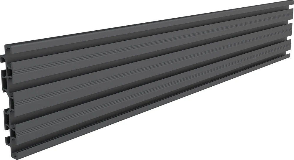 Laikiklis MultiBrackets Multibrackets M Pro Series - Single Screen Rail 68cm Juodas, Rail, Juodas, Aliuminio, Pole clamp, M Pro Series, 2kg