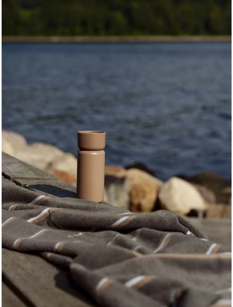 MultiBrackets Zone Denmark – Singles Thermal Mug - 400 ml - Camel