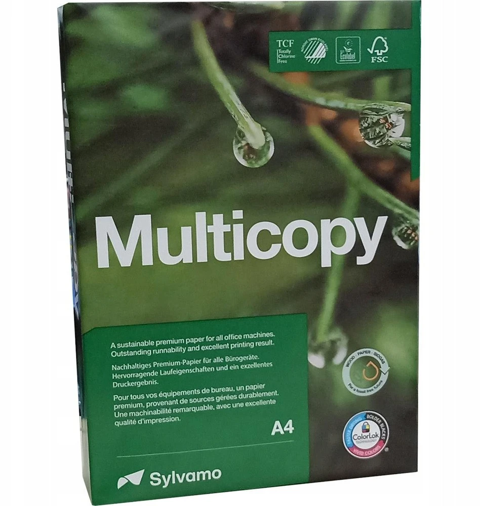 Daugiafunkcis popierius MultiCopy Original, A4, 100 g, 500 lapų pakuotė