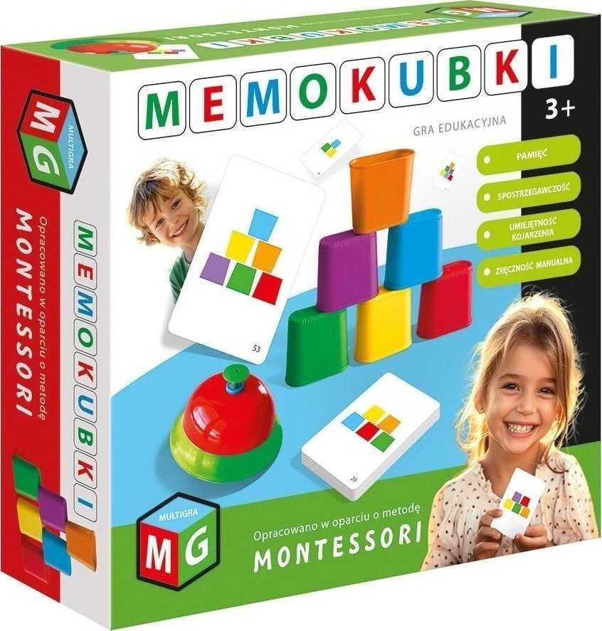 Montessori Multigra - mokomasis žaidimas memokubki 05952