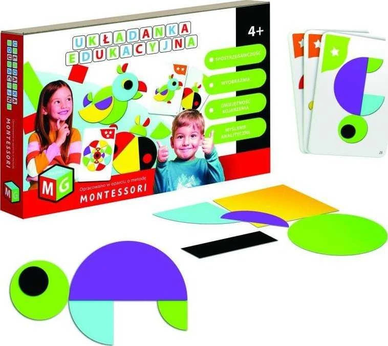 Multigra Montessori edukacinė dėlionė Papūga 05297