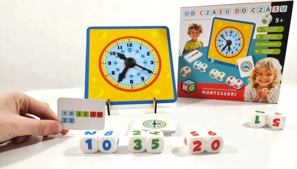 Multigra Multigame Montessori žaidimas Kartkartėmis Mokymosi laikas 05921