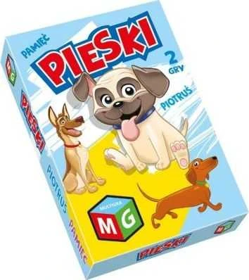 Multigra Piotruś kortų žaidimas Piotruś Dogies Atminties kortelė GR0389