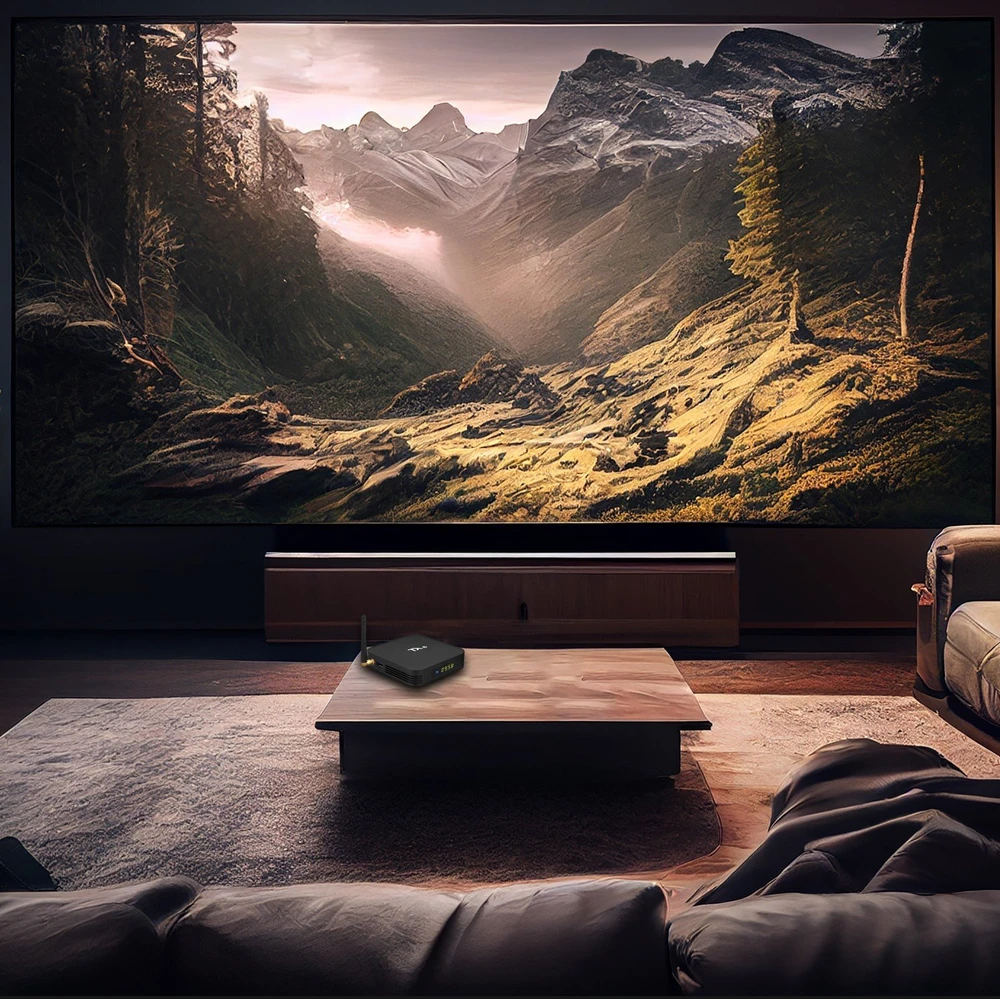 Televizorius Smart Išmanusis TV adapteris TX6, 4 GB RAM