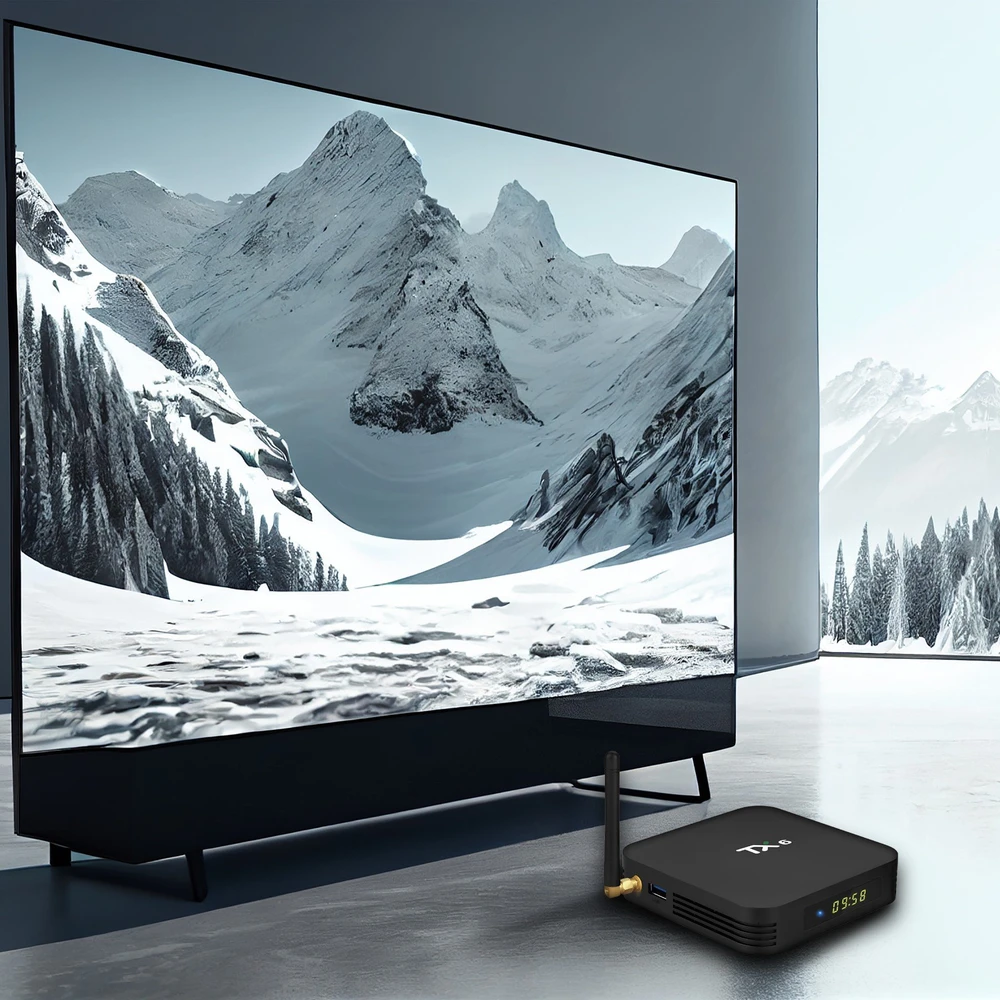 Televizorius Smart Išmanusis TV adapteris TX6, 4 GB RAM