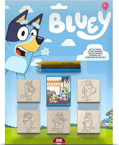 Multiprint MULTIPRINT BLUEY STAMPS BLISTER 5 Vnt