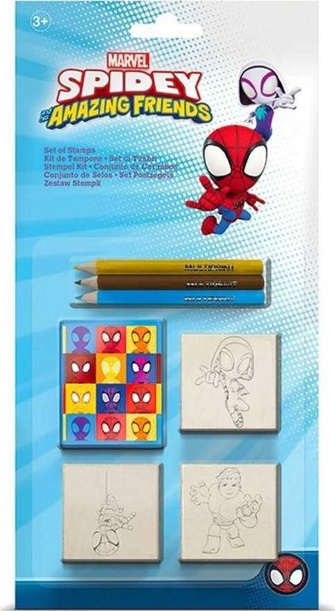 Multiprint MULTIPRINT SPIDEY STAMPS BLISTER 3 Vnt.