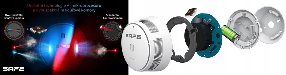 Multiproject SAFE 10Y30-PRO gaisro detektorius