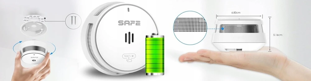 Multiproject SAFE 10Y30-PRO gaisro detektorius