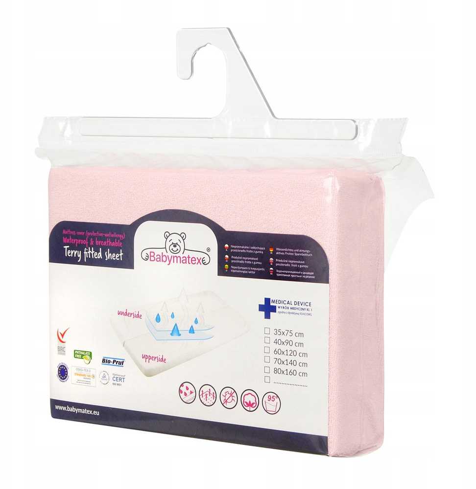 Multitex Higieninis neperšlampamas čiužinio užtiesalas FROTTE 70x140x10