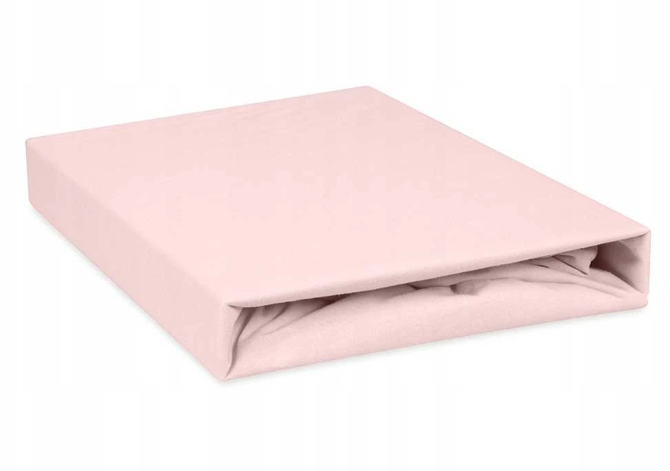 Multitex Neperšlampama jersey paklodė kūdikio lovytei MATEX 70x140 cm, šviesiai rožinė