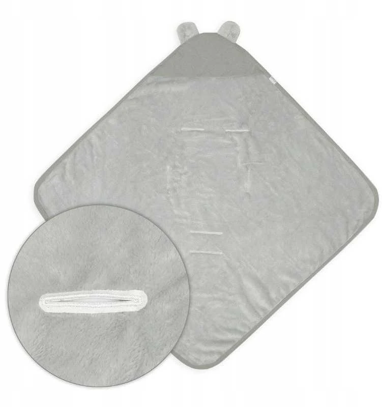 Multitex MATEX Koala antklodė MUSLIN su gobtuvu 95x95 cm [TB0444_04]