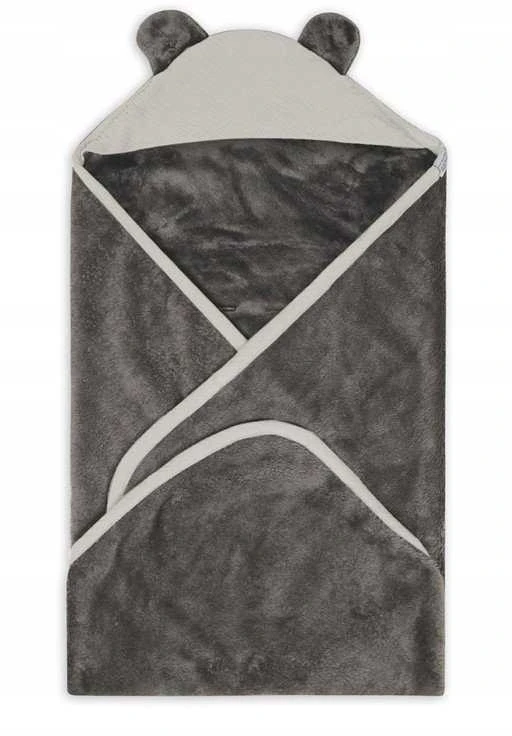 Multitex MATEX Koala antklodė MUSLIN su gobtuvu 95x95 cm [TB0444_04]