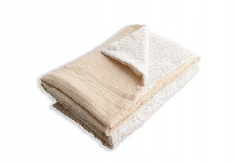Multitex Antklodė 75x100 Muslin Design mažas mentelės kamuoliukas rožėmis klotas BabyMatex