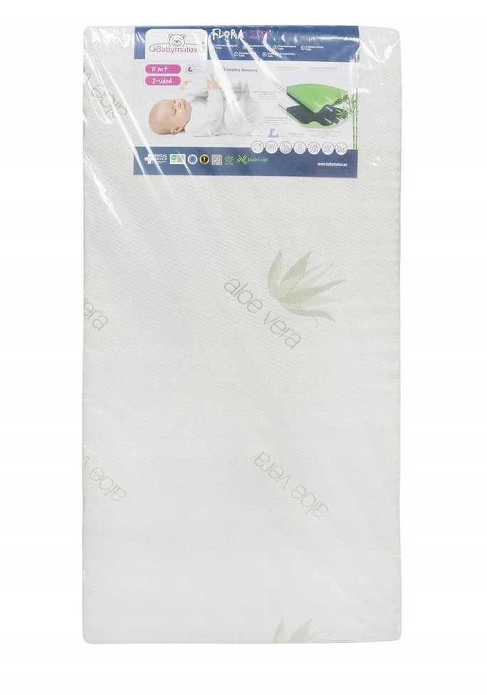 Multitex Vaikiškas ortopedinis čiužinys, 140x70x10 cm, dvipusis kietumas, ventiliacijos kanalai, medicininis, Oeko-Tex sertifikatas, lovelės čiužinys kūdikiams ir vaikams