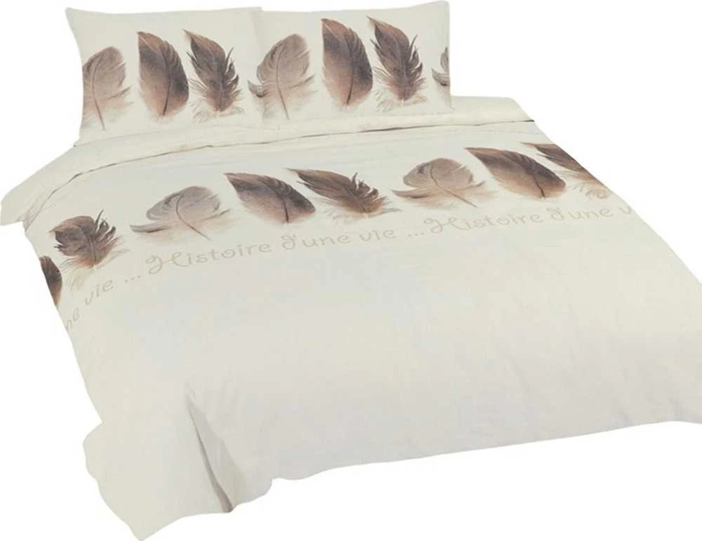 Multitex Patalynė bawełniana 220x200 Pióra smėlio sp. ruda Universal Matex