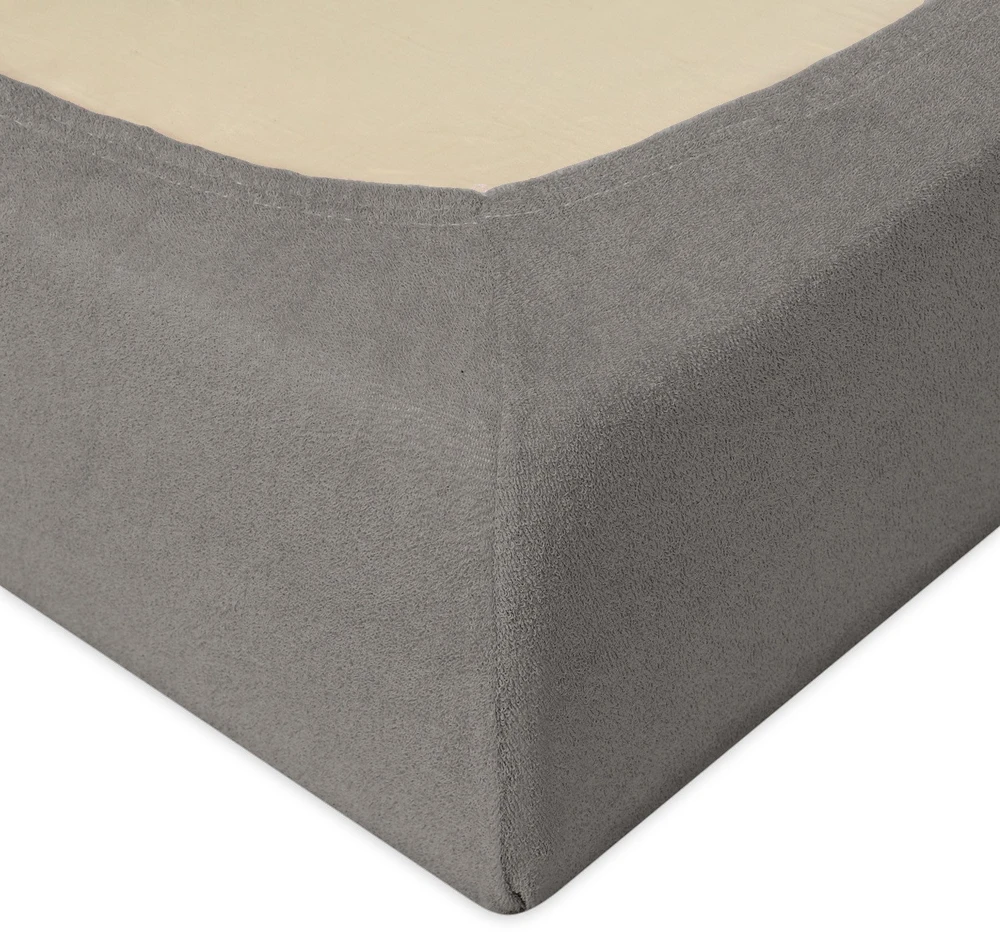 Multitex Kilpinė paklodė su guma 160x200 antracito spalvos 45 Classic
