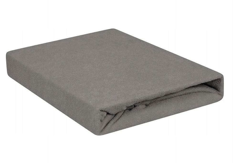 Multitex Kilpinė paklodė su guma 160x200 antracito spalvos 45 Classic