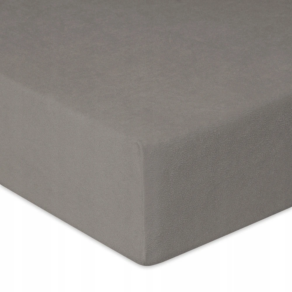 Multitex Kilpinė paklodė su guma 160x200 antracito spalvos 45 Classic