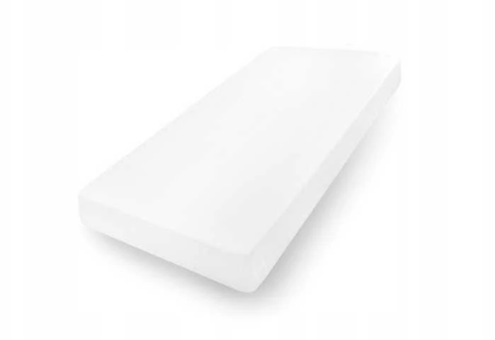 Multitex Džersio paklodė su guma 140x200 balta 01 Classic