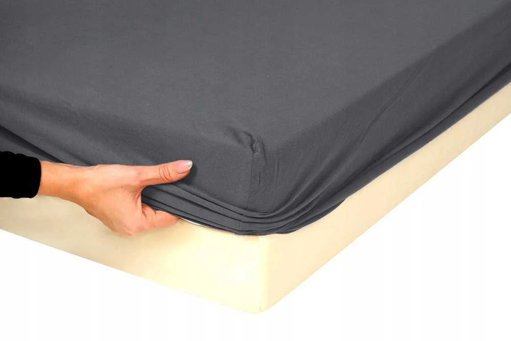 Multitex Jersey lakštas su guma, dydis 150/160x190/200x30 PREM
