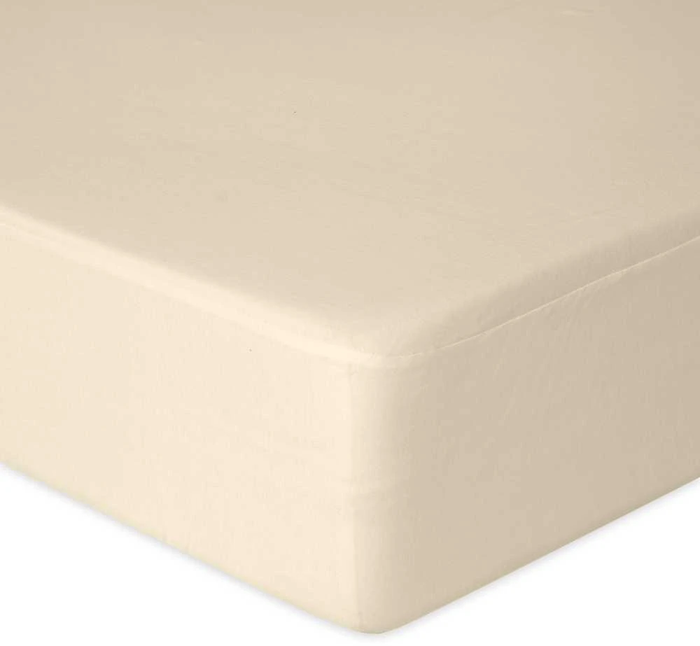 Multitex Paklodė su guma džersis 220x200 ecru 02 Classic
