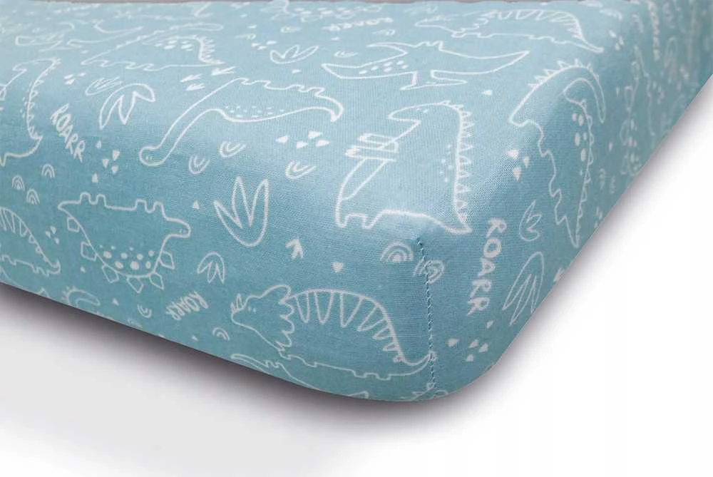 Multitex Daugiasluoksnė paklodė MUSLIN DESIGN su guma 60x120x10