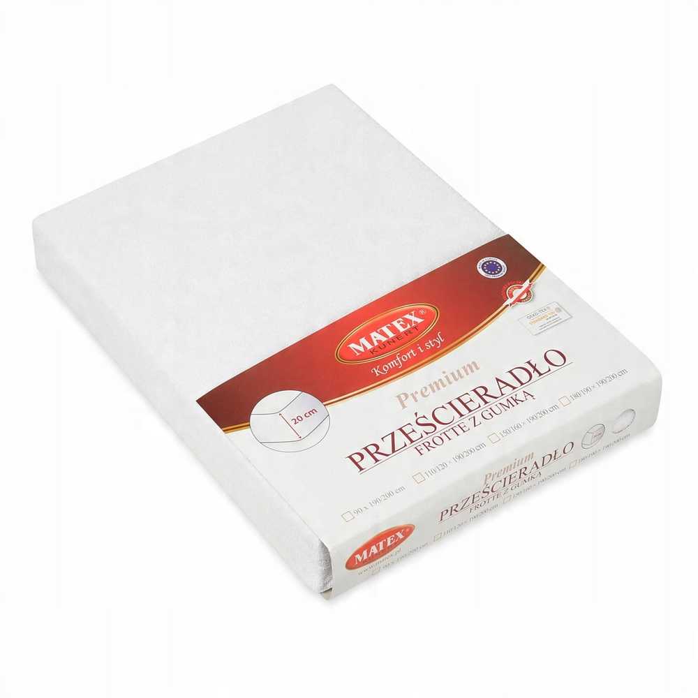 Multitex Paklodė su guma frotė dydis 150/160x190/200x30 PREM