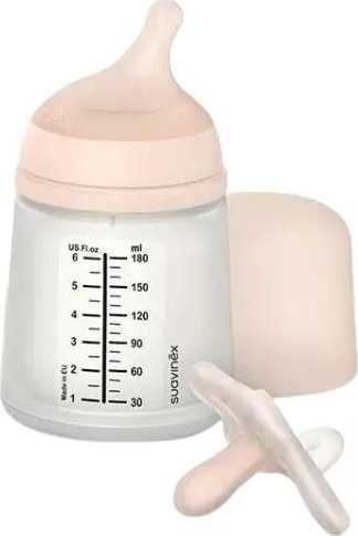 Munchkin 307775 – PRADŽIOS RINKINYS / 180 ML BUTELIS SU PRITAIKYMU TEKA + ŽIEDUKLIS -2-2M/ ZERO ZERO