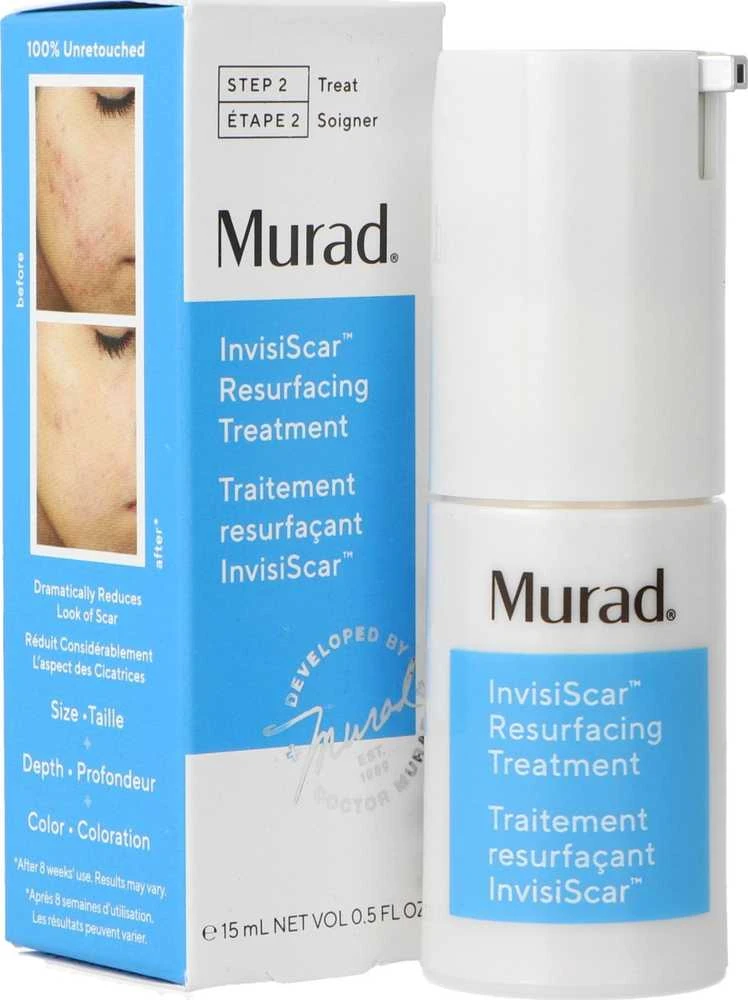 Murad Skincare Murad Invisiscar Resurfacing Treatment atkuriamasis veido serumas nuo spuogų, 15 ml