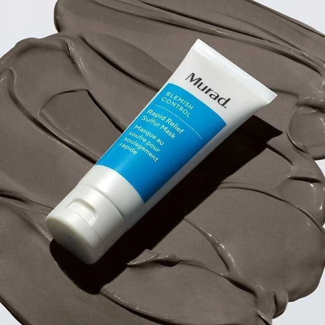 Murad Skincare Murad Rapid Relief Sulfur Mask molio veido kaukė, 75 ml