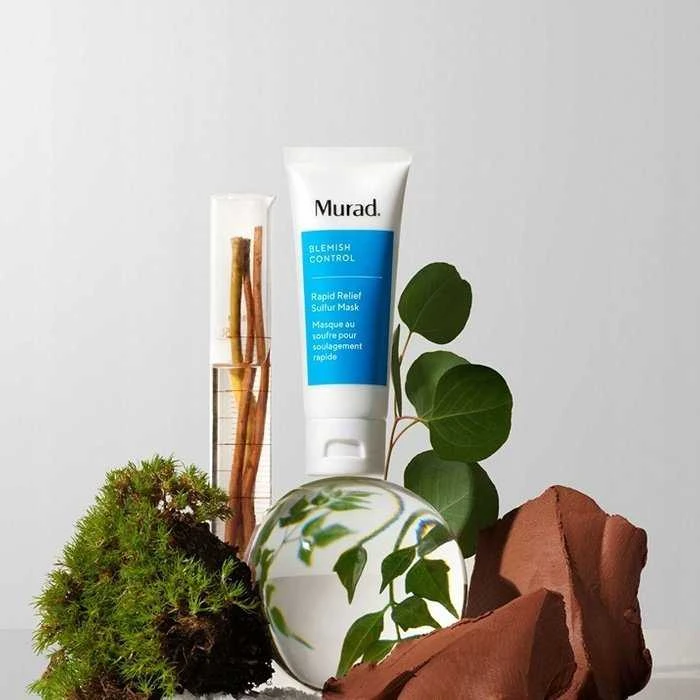 Murad Skincare Murad Rapid Relief Sulfur Mask molio veido kaukė, 75 ml