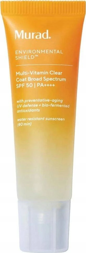 Murad Skincare Murad Multi-Vitamin Clear Coat Kreminis SPF 50 skaidri apsauginė veido priemonė nuo saulės, 50 ml