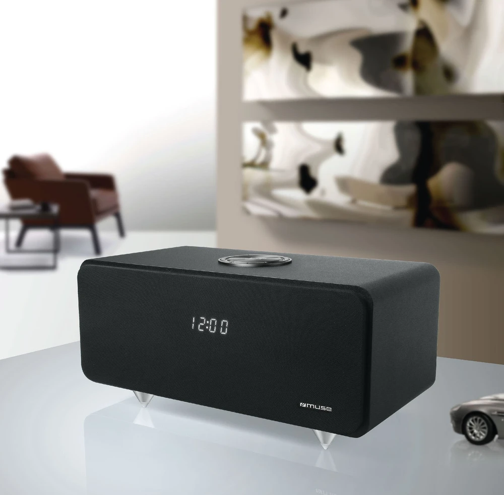 Muse | Speaker | M-950 BT | 150 W | Atsparus vandeniui | Bluetooth | Belaidė jungtis | Portable | NFC features | Juodas