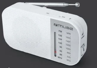 Muse | M-025 RW | Portable radio | Baltas