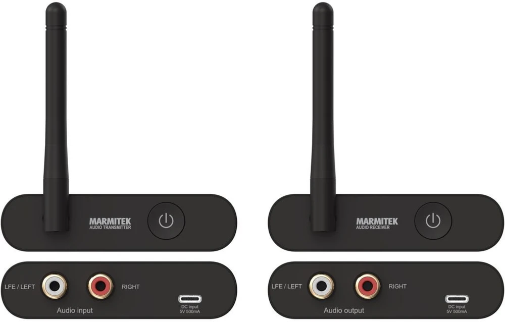 „MusicMan Marmitek Subwoofer Anywhere 640“ garso imtuvas ir siųstuvas