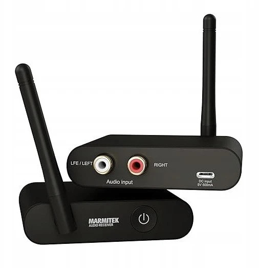 „MusicMan Marmitek Subwoofer Anywhere 640“ garso imtuvas ir siųstuvas
