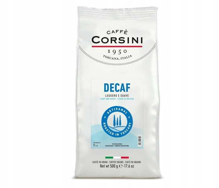 Kawa ziarnista MUST Corsini - Decaf Espresso 500g