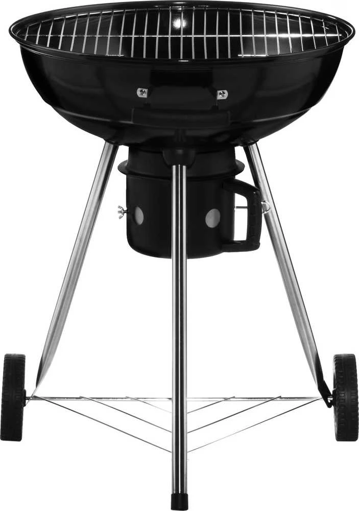 Anglinis grilis Mustang Basic 57, juodos spalvos, 62 x 59 x 96 cm