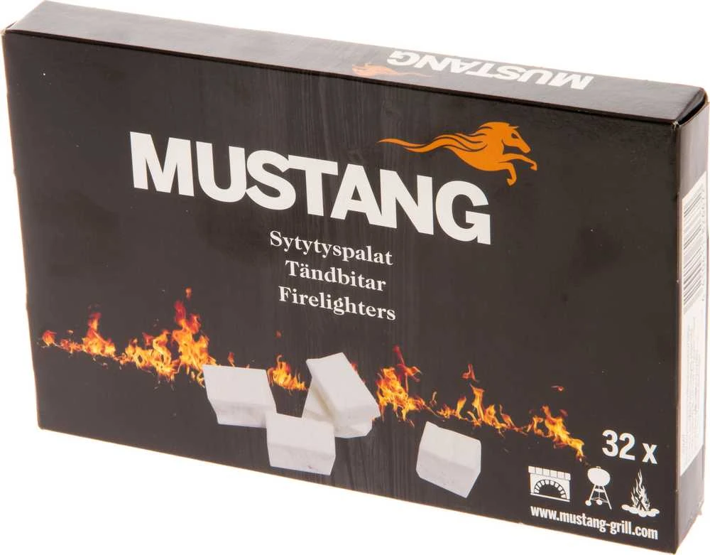 Ugnies įdegtukai 32vnt. Mustang (paraf.)