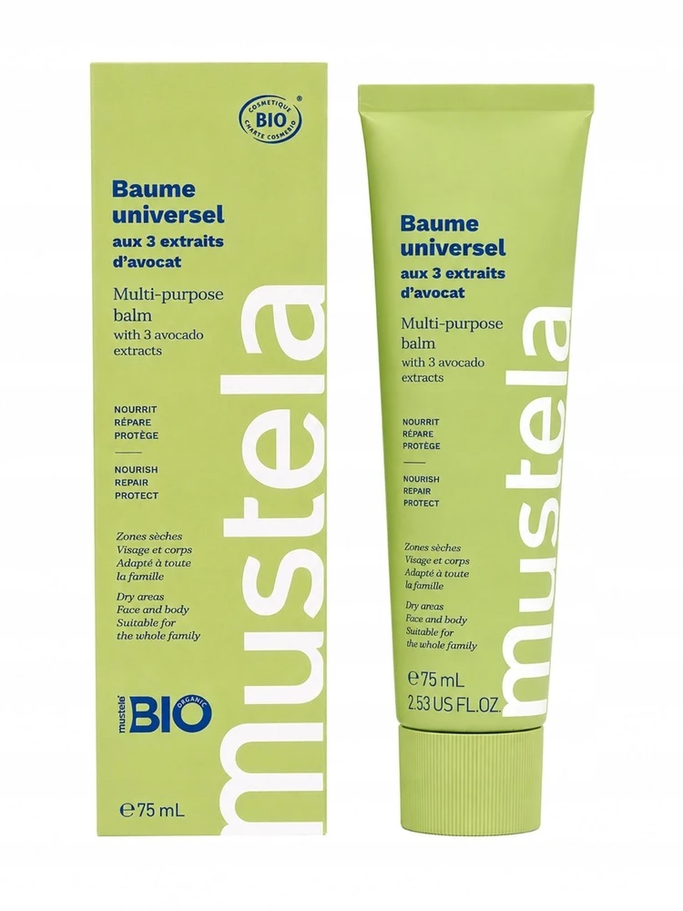 Mustela Multi Purpose Hydrating maitininantis Moisturizing Body Balm, 75 ml