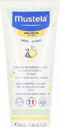 Mustela Bebe maitinamasis kremas su šaltuoju kremu, 40 ml