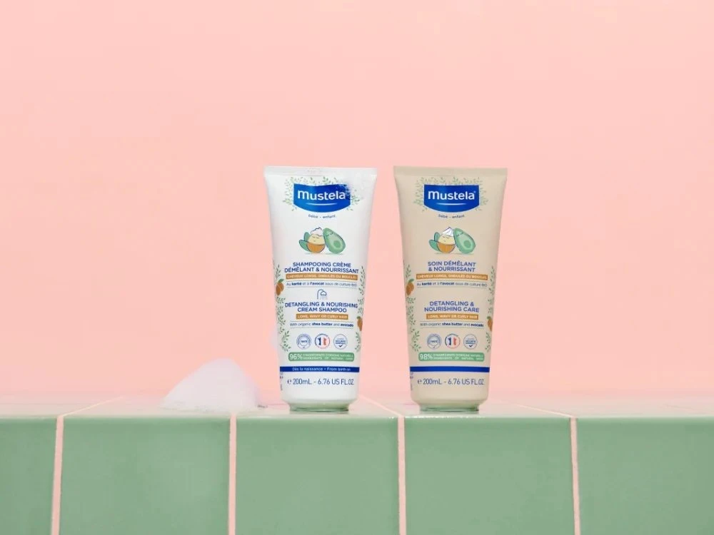Mustela Sviestmedžių aliejumi & Avocado Hair Kreminis Treatment Detangling & Smoothing, 200 ml
