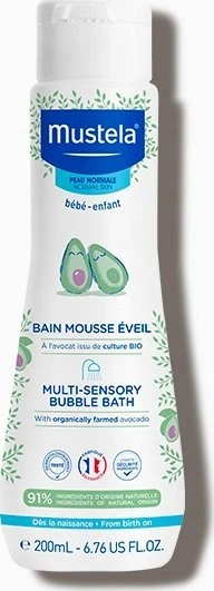 Mustela Multi-Sensory burbulinė vonia, 750 ml