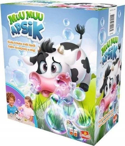 Dėlionė Goliath Vaikų žaidimas su burbulais Moo Moo Apsik